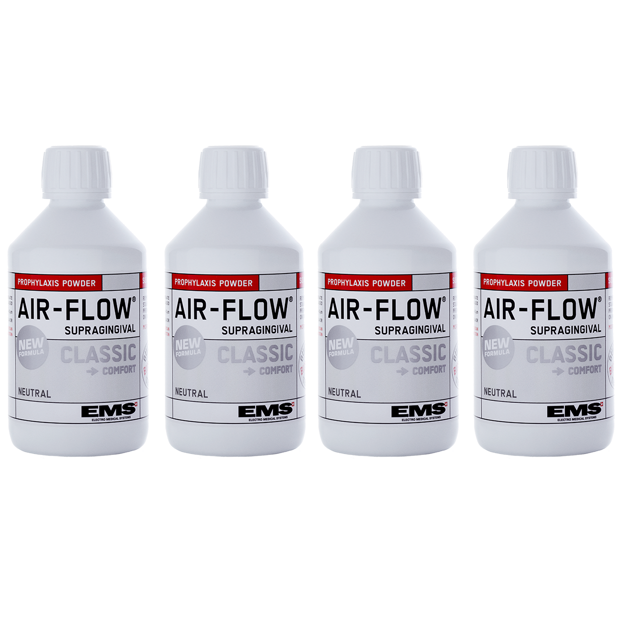 4 x AIRFLOW CLASSIC COMFORT POEDER